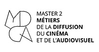 Logo du Master 2 Métiers de la diffusion du cinéma et de l'audiovisuel