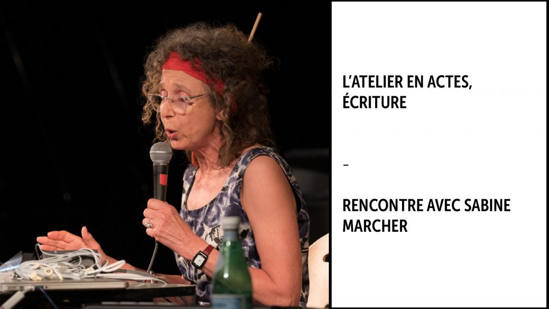 ATELIERS ÉCRITURE - L'ATELIER EN ACTES " Ateliers espacés"